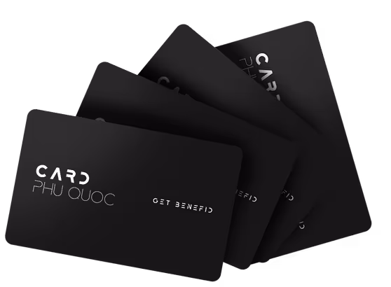 การ์ดพาร์ทเนอร์ Phú Quốc Card สีดำ